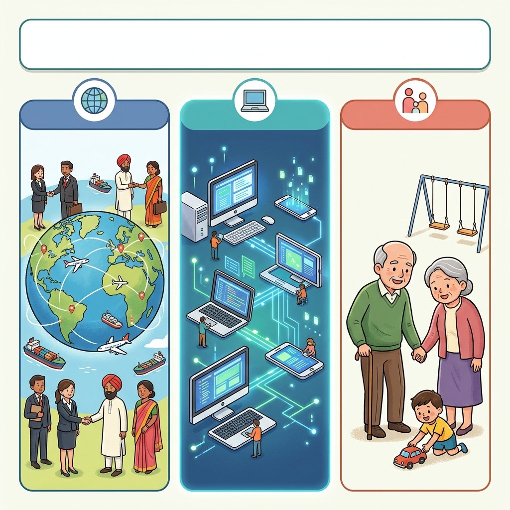 現代社会の３大変化