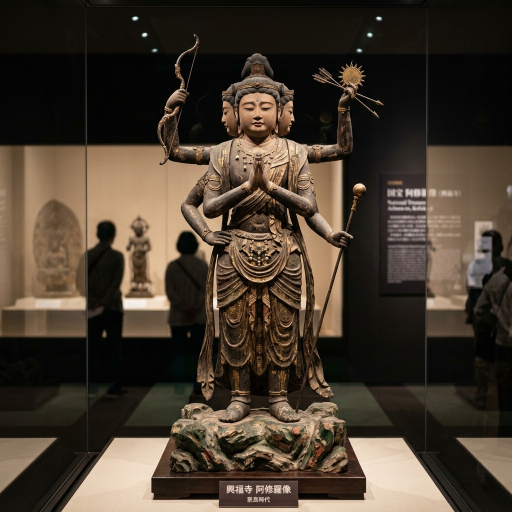 阿修羅像（天平文化の代表）