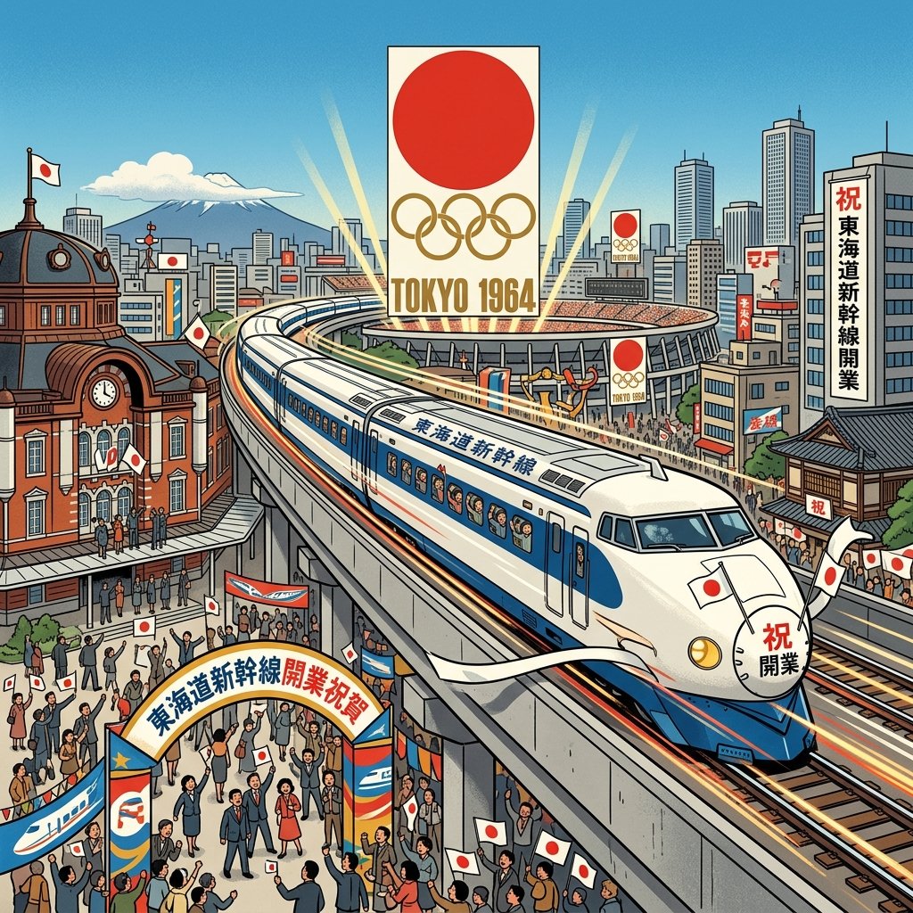 東海道新幹線と東京オリンピック