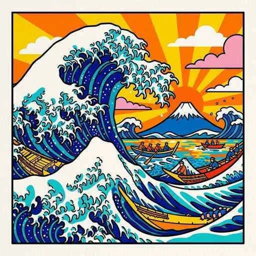 葛飾北斎の浮世絵