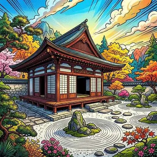 銀閣の全景