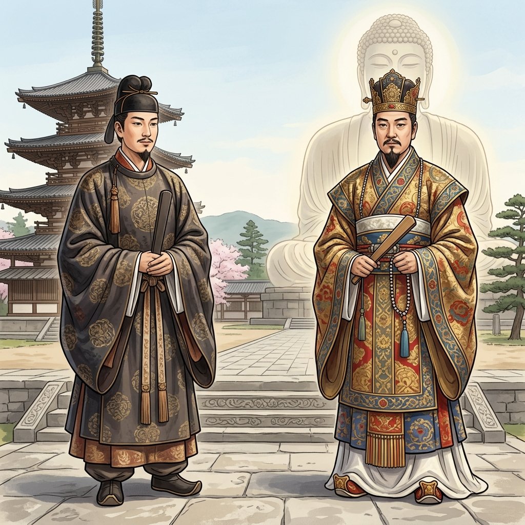 聖徳太子と聖武天皇