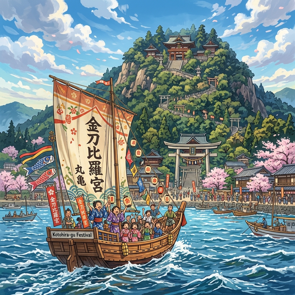 こんぴら船々
