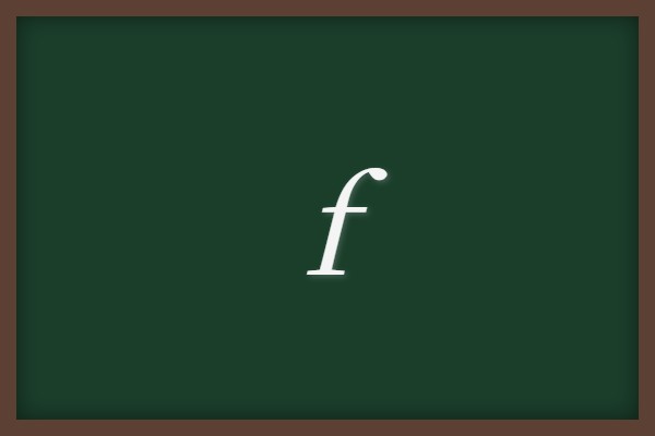 f