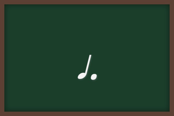 付点4分音符