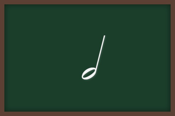 2分音符