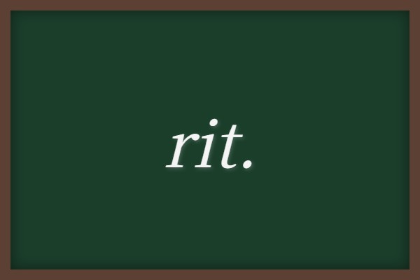 rit.