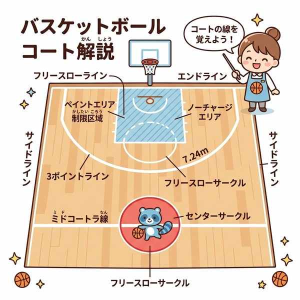 バスケットボールコート
