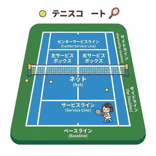 ソフトテニスコート