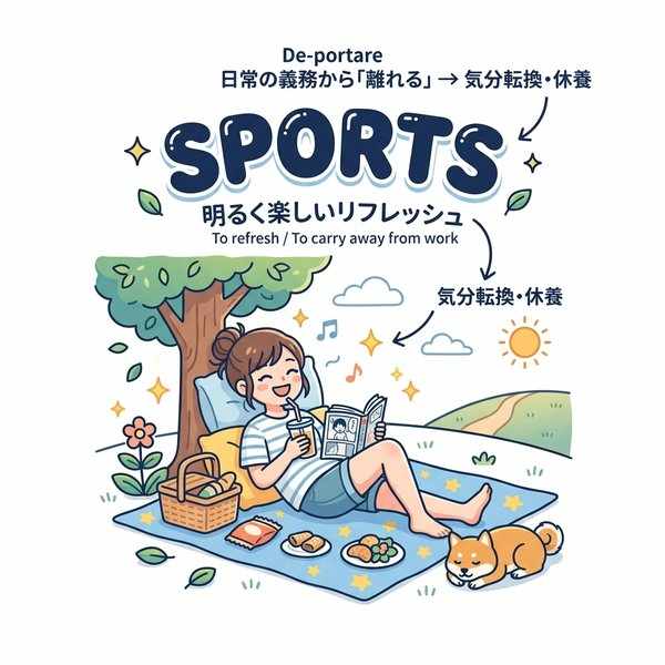 スポーツの語源と本来の意味