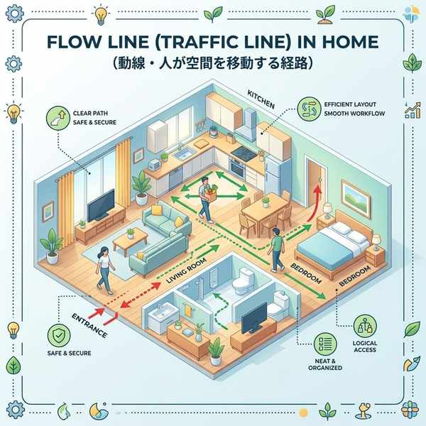住まいの動線
