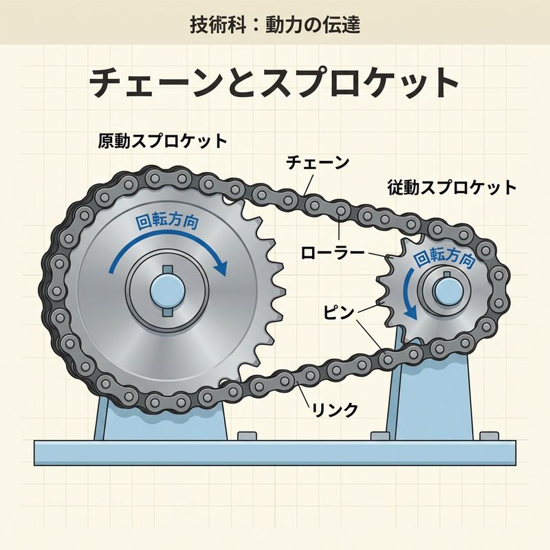スプロケット・チェーン