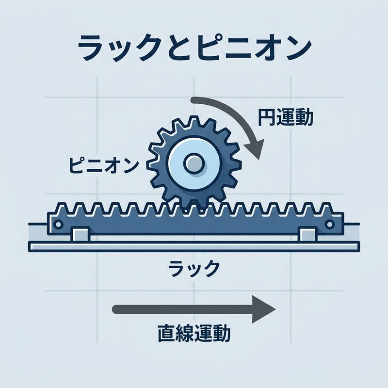 ラック・ピニオン